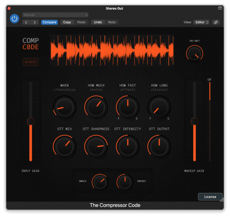 Cr8ive Audio The Compressor Code