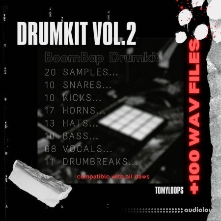 Tomy Loops Tomy Loops Drum Kit Vol.2