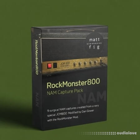 Matt Fig Fig RockMonster800 NAM Capture Pack