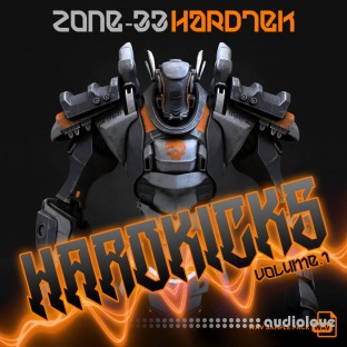 ZONE-33 Hardtek Frenchcore Zone33 Hardkicks Vol.1 Kick Sample Pack