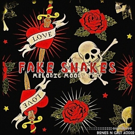 Bones N Grit Audio Fake Snakes: Melodic Moody Trap