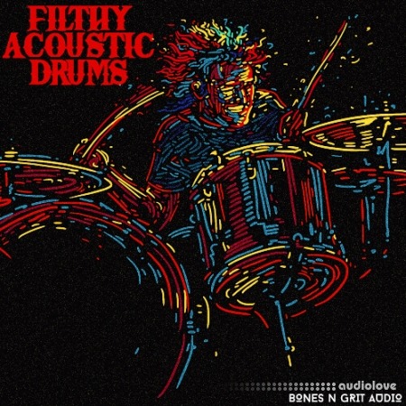 Bones N Grit Audio Filthy Acoustic Drums