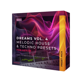 Basic Wavez Dreams Vol.4 Melodic House and Techno Presets for Serum (Platinum)