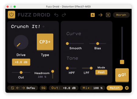 Sketch Audio Fuzz Droid