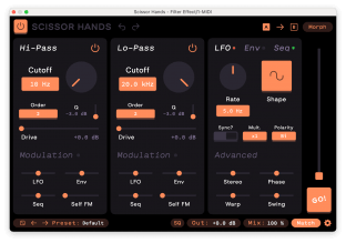 Sketch Audio Scissor Hands