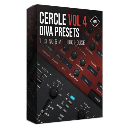 Production Music Live PML Cercle Sounds Vol.4 Diva Preset Pack for Techno and Melodic House