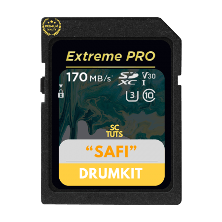 Sc Tuts Safi Afro Drumkit