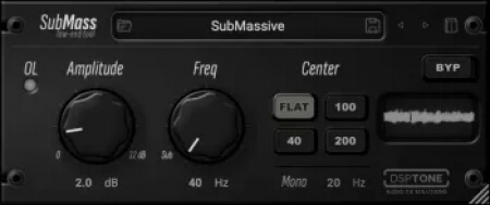 Audioloom DSPTone SubMass