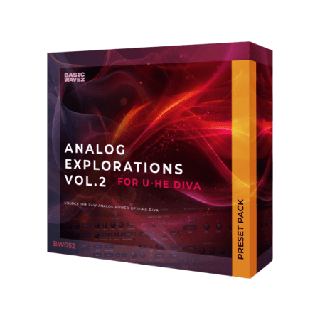 Basic Wavez Analog Explorations Vol.2 u-he Diva Presets
