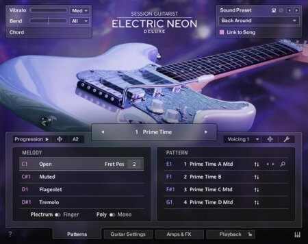 Native Instruments Session Guitarist Electric Neon Deluxe
