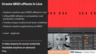Music Hackspace Creative FX in Ableton Live by Mel Uye-Parker