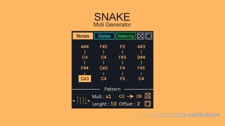 Maxime Dangles Snake (Midi Generator)