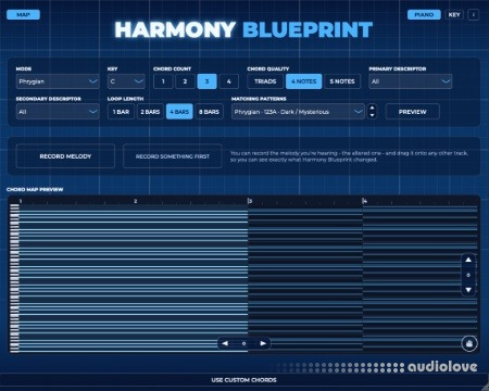Drei Music Harmony Blueprint