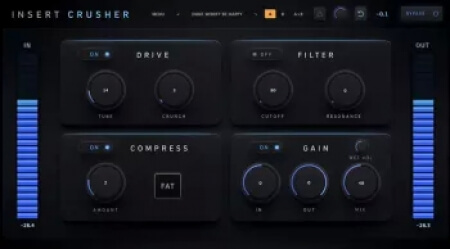Insert Audio Insert Crusher