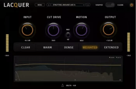 Insert Audio Lacquer