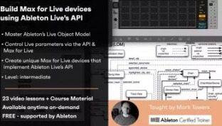 Music Hackspace Build Max for Live devices using Ableton Live's API by Mark Towers