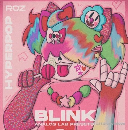 Rozbeatz Blink Hyperpop Analog Lab Preset Bank