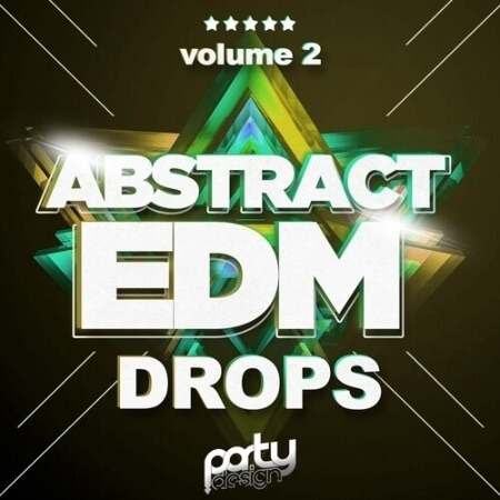 Party Design Abstract EDM Drops 2