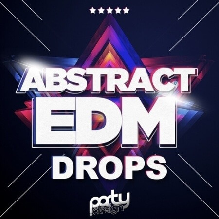 Party Design Abstract EDM Drops