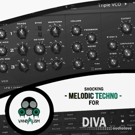 Vandalism Shocking Melodic Techno For Diva