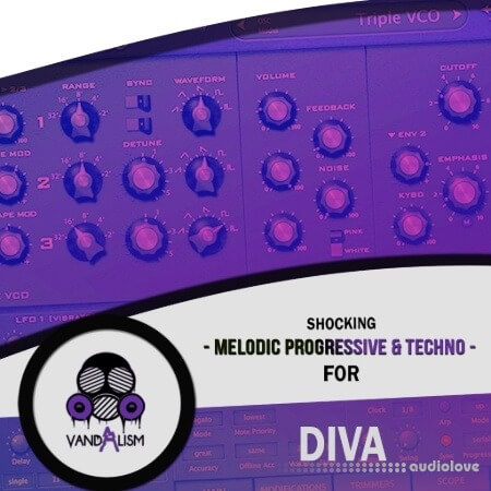 Vandalism Shocking Melodic Progressive and Techno For Diva