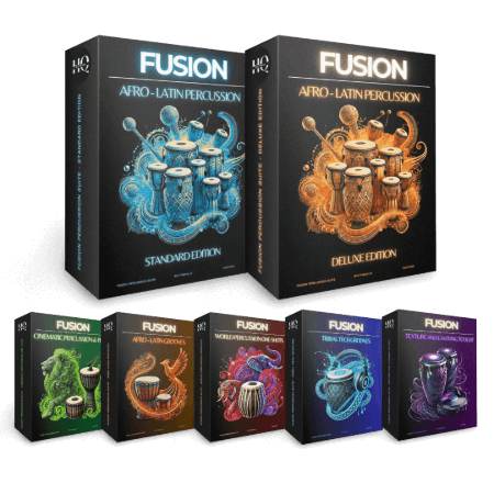 Rhythm HQ Fusion Afro Latin Percussion Suite Deluxe Edition