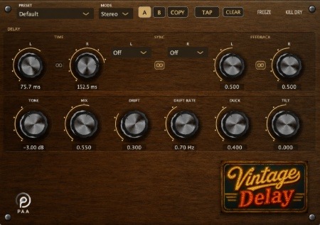 PAA Audio Vintage Delay